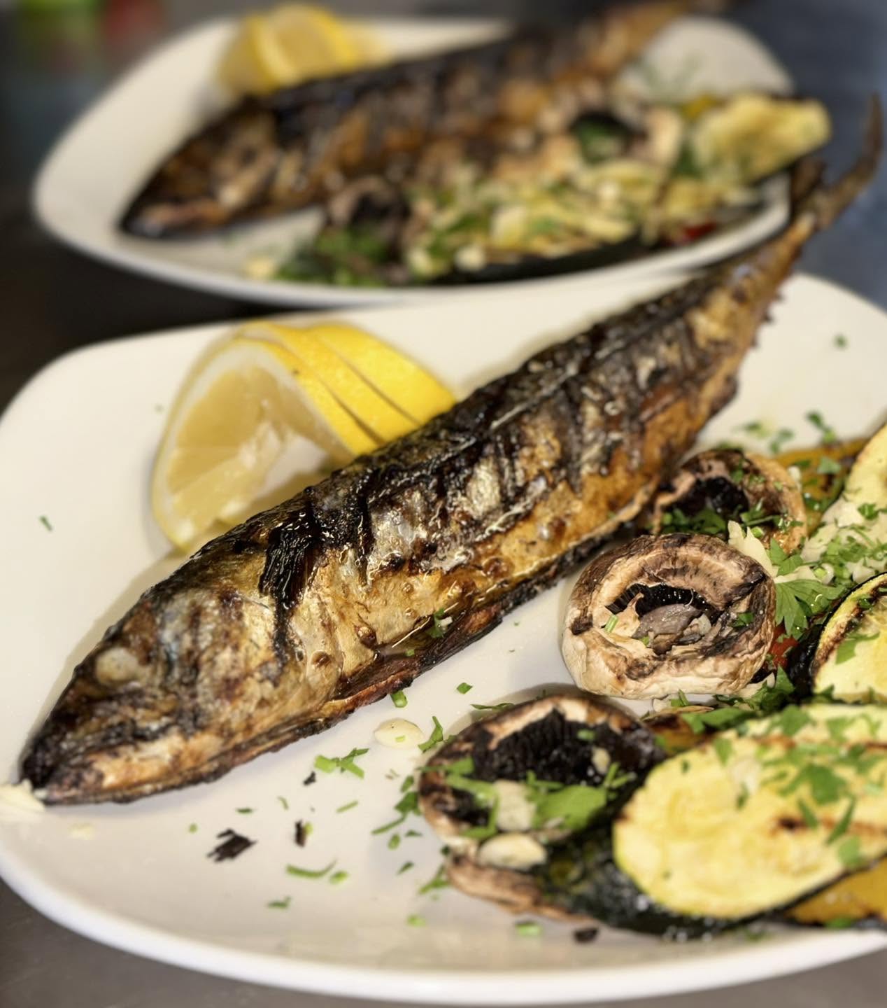 Grilled fish